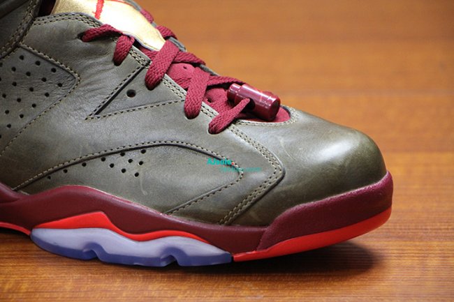 384664-250,AJ6冠军雪茄,AJ6,Air Jor AJ6冠军雪茄384664-250 Air Jordan 6 “Cigar” 高清图赏