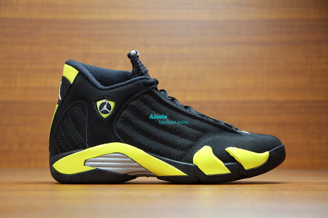 AJ14,487471-070,Air Jordan 14 AJ14 487471-070 Air Jordan 14 ＂Thunder＂ 雷公配色 更多实物图赏