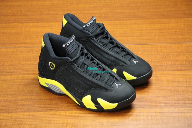 AJ14,487471-070,Air Jordan 14 AJ14 487471-070 Air Jordan 14 ＂Thunder＂ 雷公配色 更多实物图赏