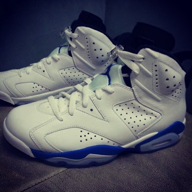 AJ6,Air Jordan 6,运动蓝,384664-10 AJ6运动蓝384664-107 Air Jordan 6 “Sport Blue” 更多实物图赏