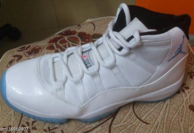 AJ11哥伦比亚,AJ11,Air Jordan 11 AJ11哥伦比亚 Air Jordan 11 ＂Legend Blue＂ 2014 款实物曝光