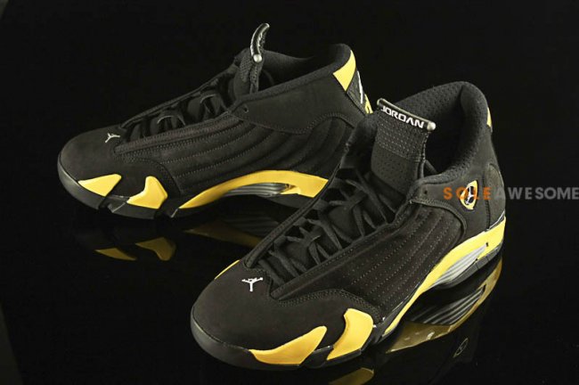 AJ14,Air Jordan 14,487471-070 AJ14 487471-070 Air Jordan 14 ＂Thunder＂ 雷公配色高清展示
