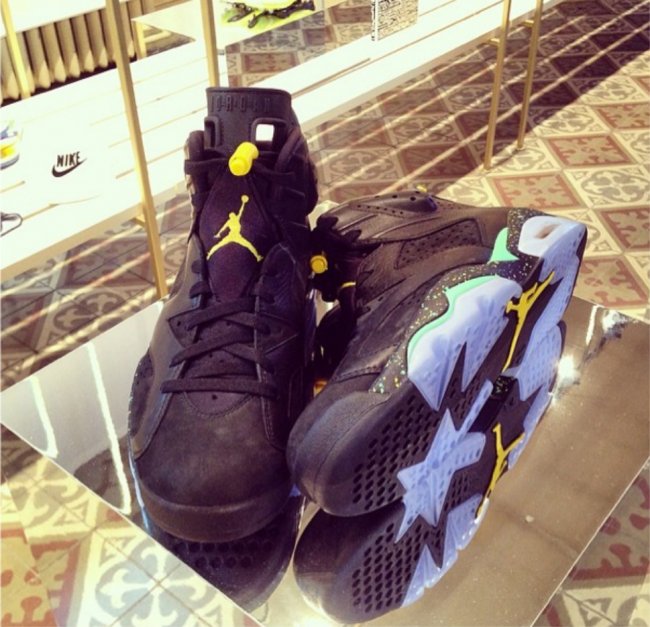 AJ6,Air Jordan 6,688446-020 AJ6 688446-020 Air Jordan 6 “World Cup Brazil” 更多实物展示