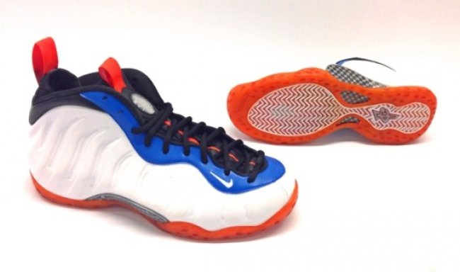 球鞋定制,Foamposite,尼克斯喷 尼克斯喷发售 Nike Air Foamposite One “Knicks” 定制鞋款欣赏