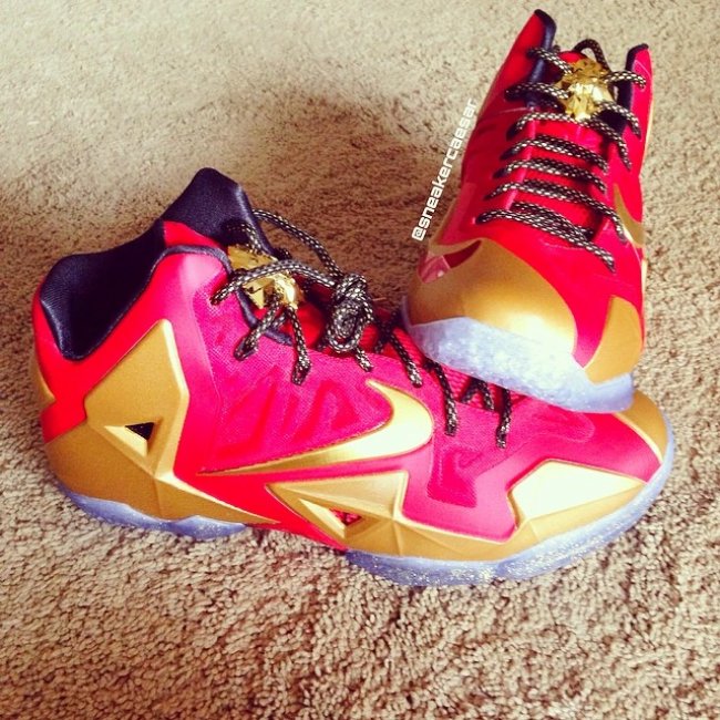 LBJ11,LeBron 11 LBJ11总冠军 LeBron 11 ＂Ring Ceremony＂ PE 实物图赏