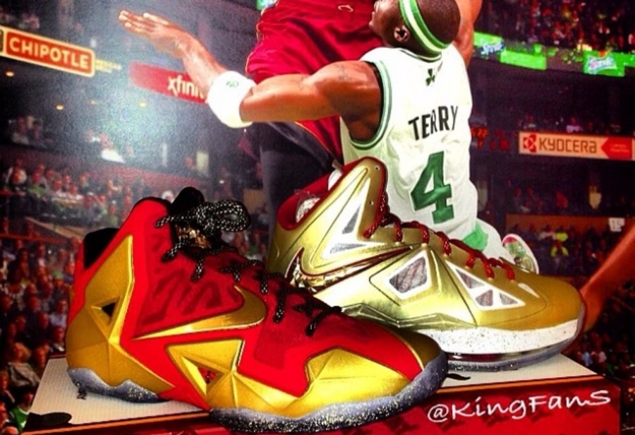 LBJ11,LeBron 11 LBJ11总冠军 LeBron 11 ＂Ring Ceremony＂ PE 实物图赏
