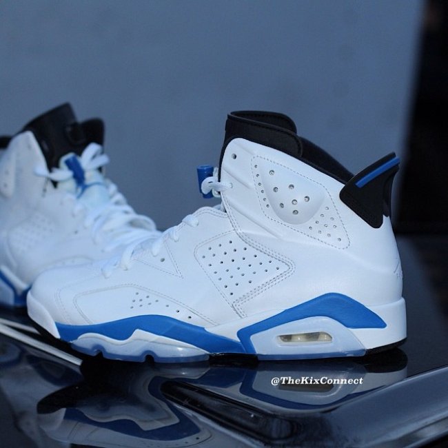 AJ6,Air Jordan 6,384664-107 AJ6 384664-107 Air Jordan 6 “Sport Blue” 运动蓝实物图赏