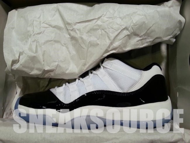 528896-153,AJ11,AJ11 Low,Air J AJ11女款女鞋528896-153 女款 Air Jordan 11 Low “Concord” GS 实物图赏