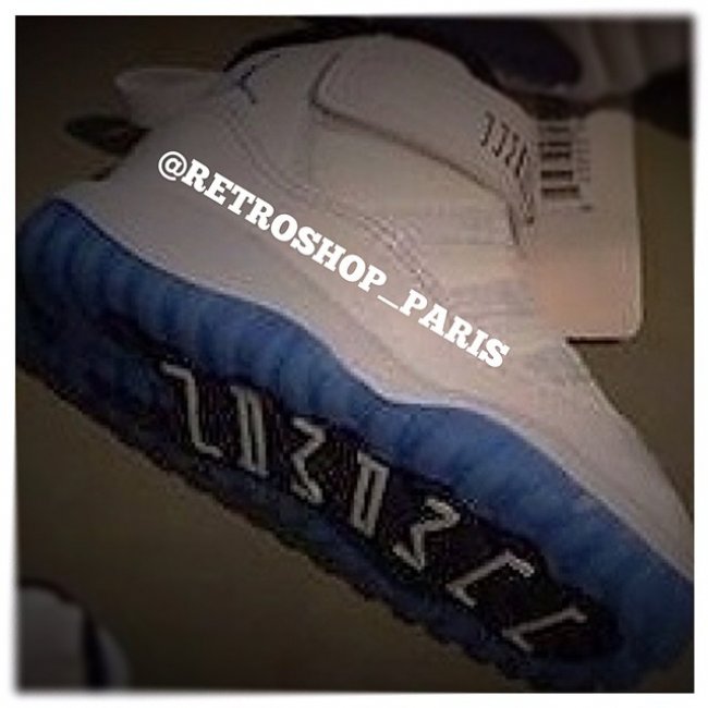 AJ11,Air Jordan 11 AJ11 Air Jordan 11 ＂Legend Blue＂ 婴儿款实物曝光
