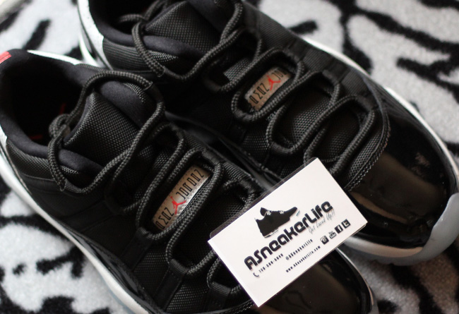 AJ11,Air Jordan 11,AJ11 Low,52 AJ11低帮528895-023 Air Jordan 11 Low “Infrared 23” 高清实物展示