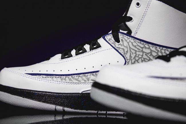 AJ2,Air Jordan 2,385475-153 AJ2 385475-153 Air Jordan 2 ＂Dark Concord＂ 高清图赏