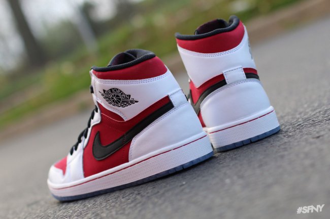 AJ1,Air Jordan 1,555088-123 AJ1元年555088-123 胭脂红 Air Jordan 1 OG ＂Carmine＂ 高清图赏