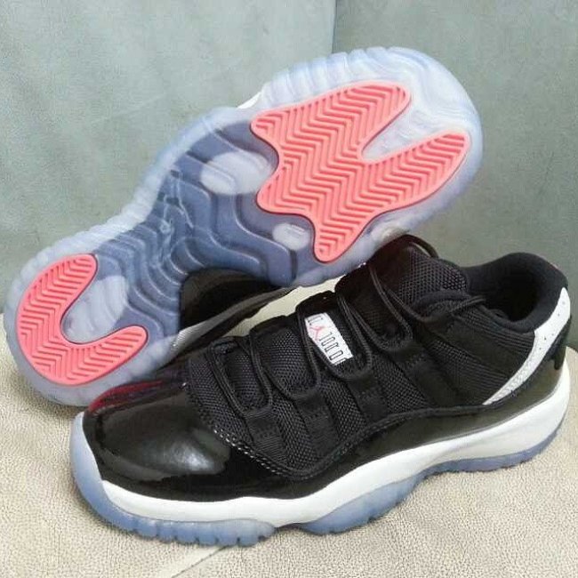AJ11,Air Jordan 11,AJ11 Low,Ai AJ11低帮 Air Jordan 11 Low GS ＂Infrared 23＂ 实物图赏