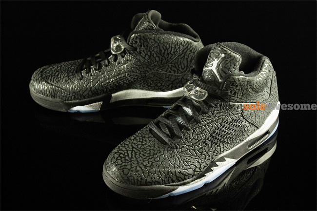 AJ5,Air Jordan 5,AJ5全爆裂,555088 AJ5全爆裂555088-023 Air Jordan 3Lab5 “Metallic Silver” 清晰实物图赏