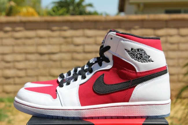 AJ1,Air Jordan 1,555088-123 AJ1 555088-123 胭脂红 Air Jordan 1 OG ＂Carmine＂ 实物细节多图展示