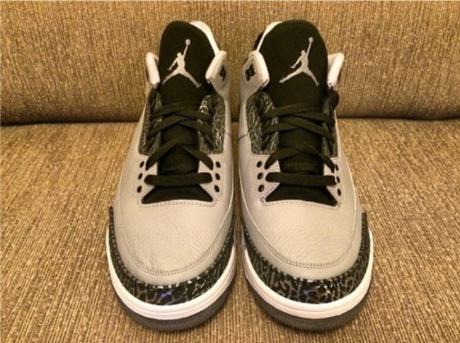 AJ3,Air Jordan 3,AJ3灰狼,136064- AJ3灰狼136064-004 Air Jordan 3 ＂Wolf Grey＂ 实物图赏