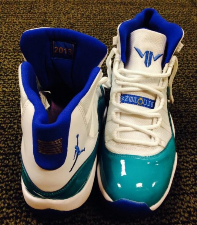 AJ11,Air Jordan 11 AJ11 Air Jordan 11 Maya Moore PE 实物曝光