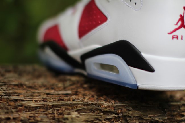 AJ6,Air Jordan 6,AJ6胭脂红,384664 AJ6 384664-160 384665-160 胭脂红 Air Jordan 6 ＂Carmine＂ 实拍欣赏