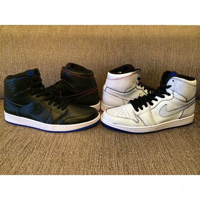 Nike SB,Air Jordan 1,AJ1,AJ1SB AJ1SB Nike SB x Air Jordan 1 ＂Lance Mountain＂ 双色实物图赏