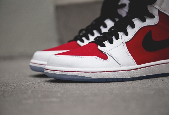 AJ1,Air Jordan 1,555088-123 AJ1 555088-123 胭脂红 Air Jordan 1 OG High ＂Carmine＂ 实物图赏