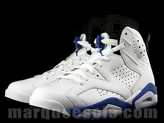 AJ6,Air Jordan 6,384664-107 AJ6 384664-107 Air Jordan 6 ＂Sport Blue＂ 运动蓝 8 月发售