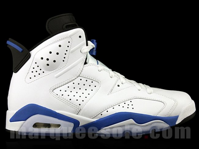 AJ6,Air Jordan 6,384664-107 AJ6 384664-107 Air Jordan 6 ＂Sport Blue＂ 运动蓝 8 月发售