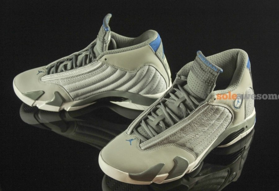 AJ14,Air Jordan 14,487471-004 AJ14酷灰487471-004 Air Jordan 14 “Cool Grey” 高清细节图赏