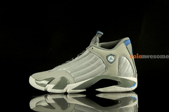 AJ14,Air Jordan 14,487471-004 AJ14酷灰487471-004 Air Jordan 14 “Cool Grey” 高清细节图赏