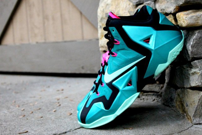 LBJ11,LeBron 11,616175-330 LBJ11 616175-330 LeBron 11 ＂South Beach＂ 南海岸配色发售信息
