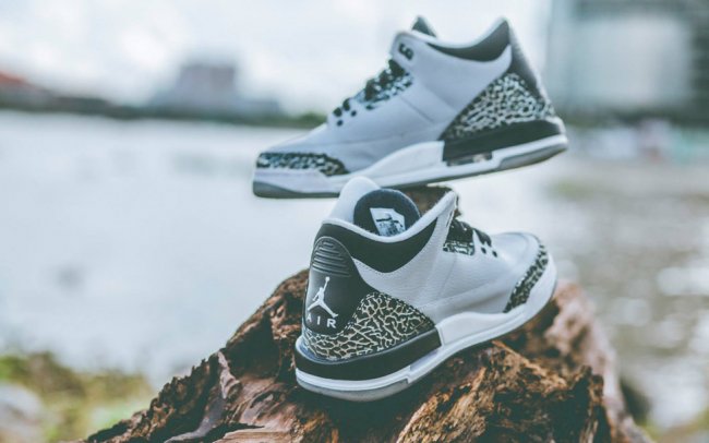 AJ3,Air Jordan 3,136064-004,39 AJ3灰狼136064-004 398614-004 Air Jordan 3 GS “Wolf Grey” 实物图赏