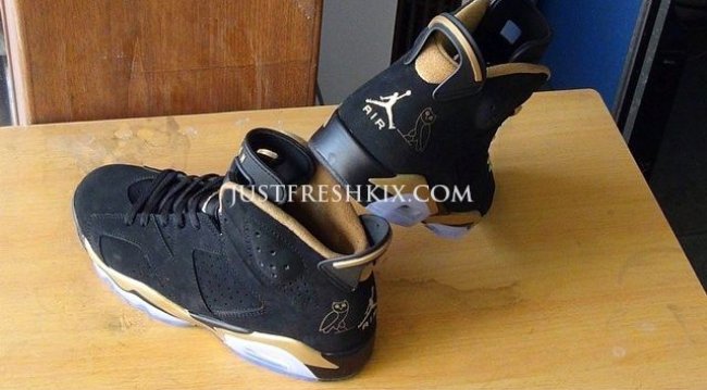 AJ6,Air Jordan 6,AJ6 OVO,Drake AJ6 Drake Air Jordan 6 “OVO” 更多清晰图片曝光