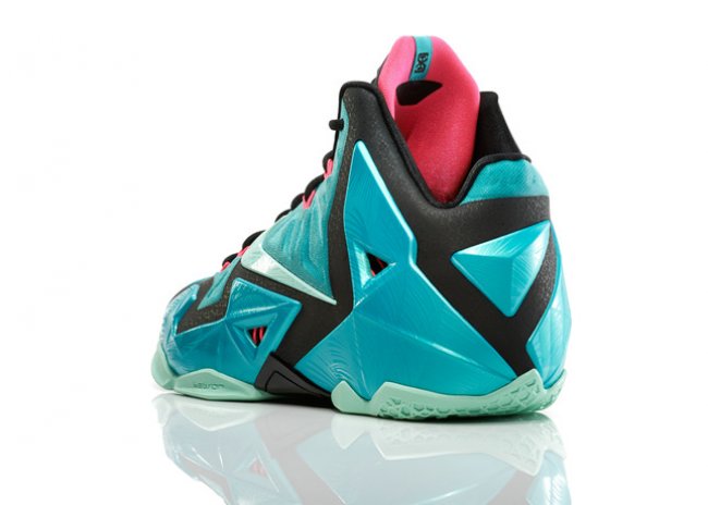 LBJ11,LeBron 11,616175-330 LBJ11南海岸616175-330 南海岸 LeBron 11 ＂South Beach＂ 官方发售信息