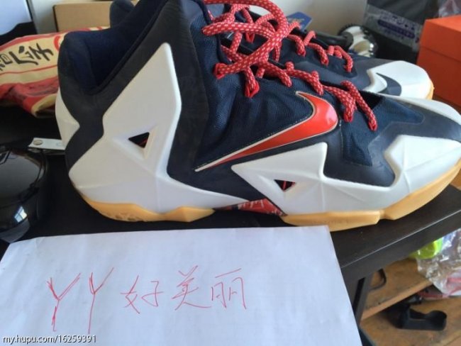 LBJ11,LeBron 11,616175-164 LBJ11 616175-164 LeBron 11 “USA” 美国独立日配色实物曝光