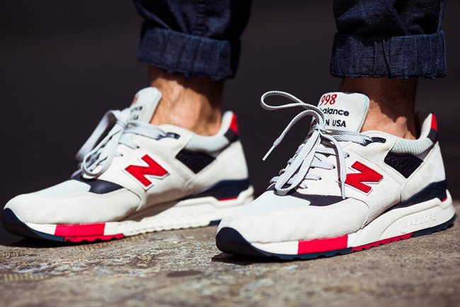 New Balance 998,New Balance 美国国庆节 J.Crew x New Balance 998 “Independence Day” 独立日配色