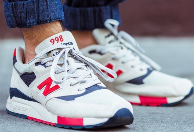 New Balance 998,New Balance 美国国庆节 J.Crew x New Balance 998 “Independence Day” 独立日配色