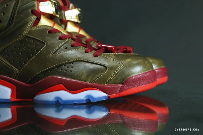 AJ6,Air Jordan 6,384664-250 AJ6 384664-250 Air Jordan 6 “Cigar” 冠军雪茄实物开箱