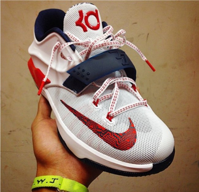 KD7,653996-146 653996-146 KD7 “USA” 美国独立日配色新图曝光