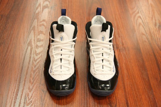 644791-002,Foamposite,Foamposi 黑白喷644791-002 Nike Air Foamposite One GS “Concord” 实物曝光