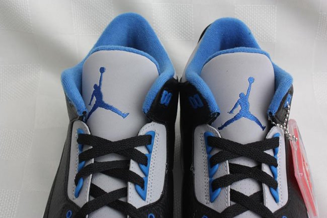 AJ3,Air Jordan 3,136064-007 AJ3运动蓝136064-007 Air Jordan 3 Retro “Sport Blue” 实物新照