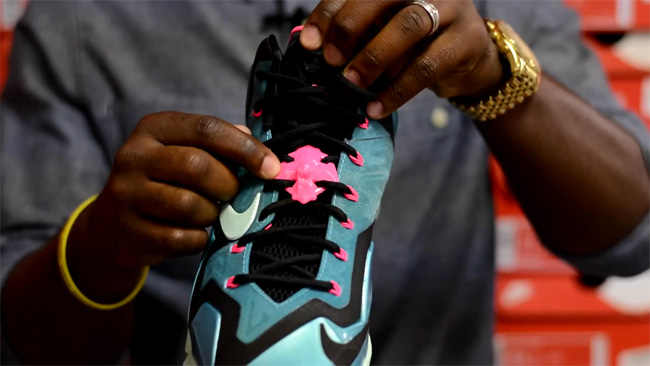LBJ11南海岸,LBJ11,LeBron 11,61617 LBJ11南海岸616175-330 【视频】LeBron 11 ＂South Beach＂ 全方位展示