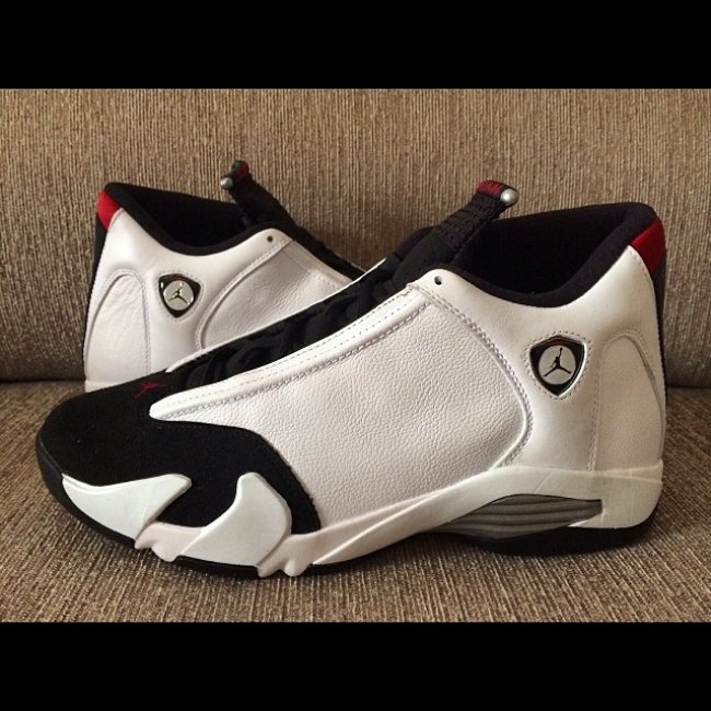 AJ14,Air Jordan 14 AJ14黑头 Air Jordan 14 “Black Toe” 清晰图赏