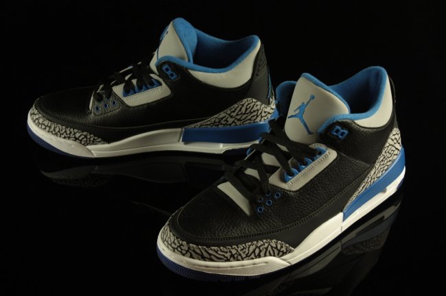 AJ3,AJ3运动蓝,Air Jordan 3,136064 AJ3运动蓝136064-007 Air Jordan 3 “Sport Blue” 高清实物图赏