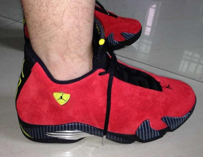 AJ14,Air Jordan 14,654459-670 AJ14法拉利654459-670 Air Jordan 14 “Ferrari” 将于秋季正式发售