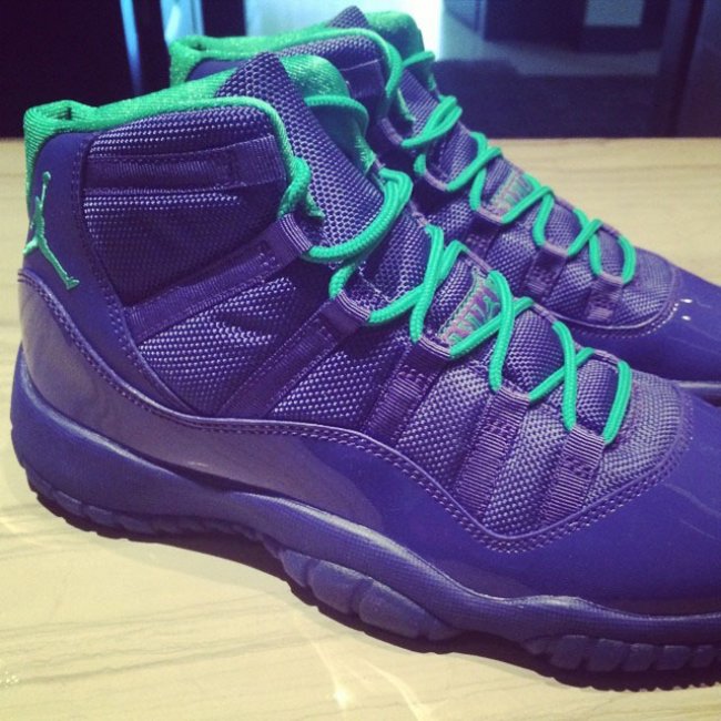 AJ11,Air Jordan 11 AJ11 Air Jordan 11 GS “Hornets” 黄蜂配色实物曝光