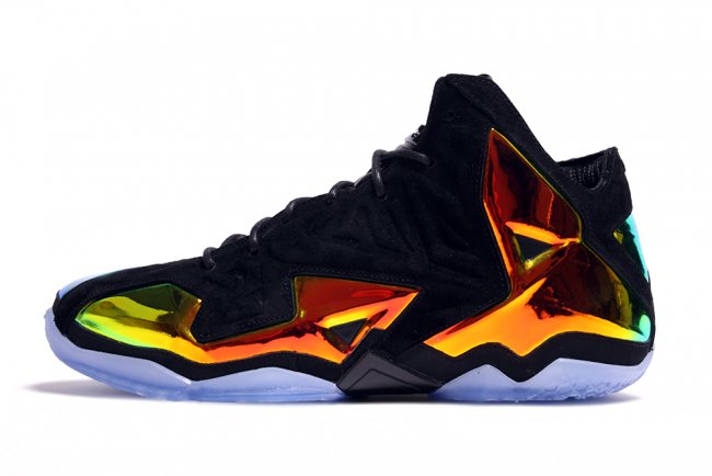 LBJ11,LeBron 11,677693-001 LBJ11 677693-001 LeBron 11 EXT “King's Crown” 实物细节图赏