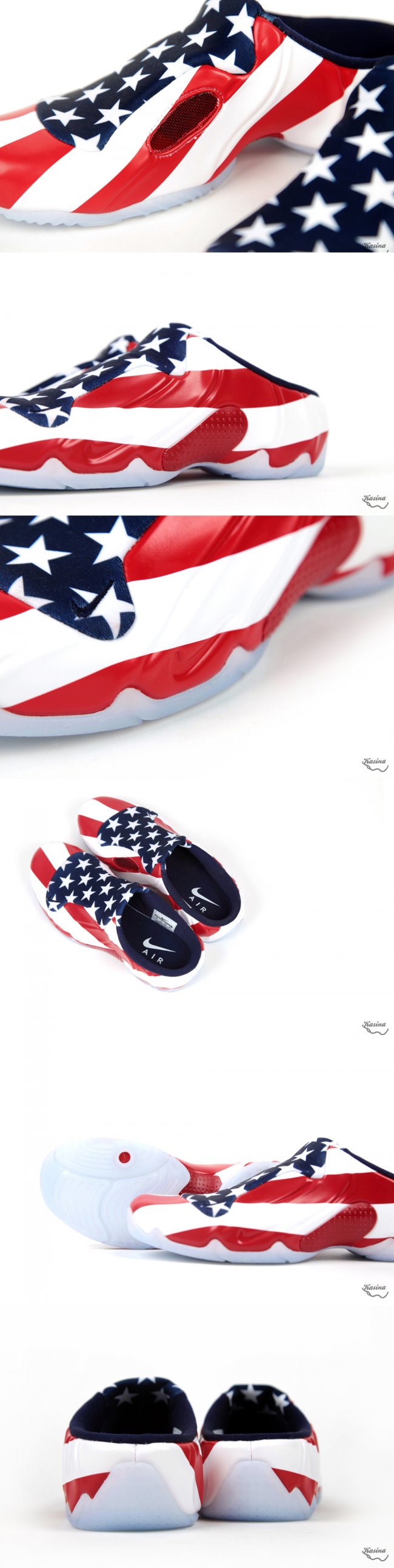 Nike Solo Slide,Clogposite Clogposite 风拖 Nike Solo Slide QS “July 4th” 实物图赏