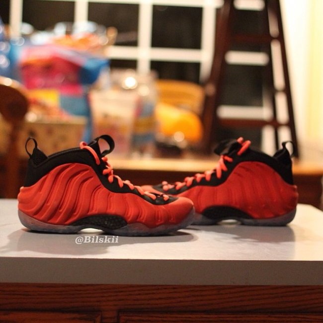 Nike Air Foamposite One,Foampo  Nike Air Foamposite One 红色麂皮更多实物