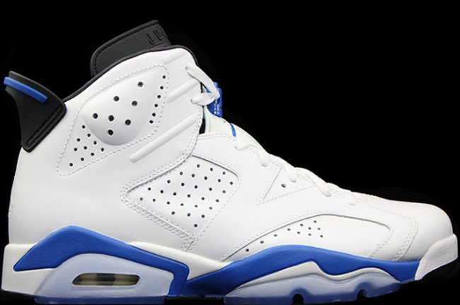 Air Jordan 6,AJ6,384664-107 384664-107 AJ6 Air Jordan 6 运动蓝配色复刻回归