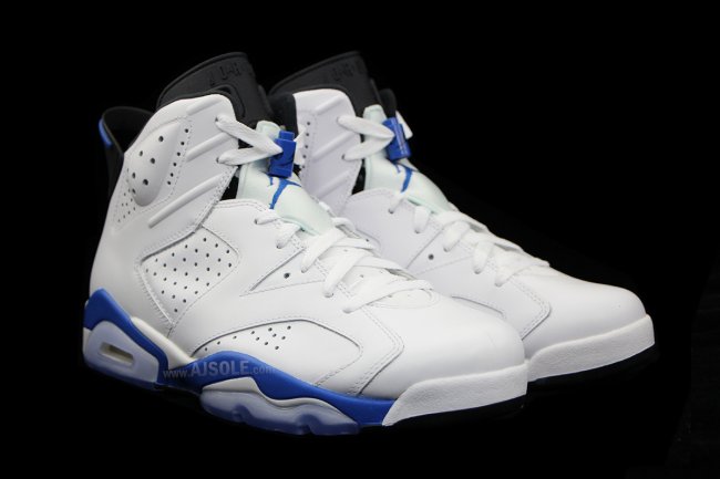 Air Jordan 6,AJ6,384664-107 384664-107 AJ6 Air Jordan 6 运动蓝配色复刻回归