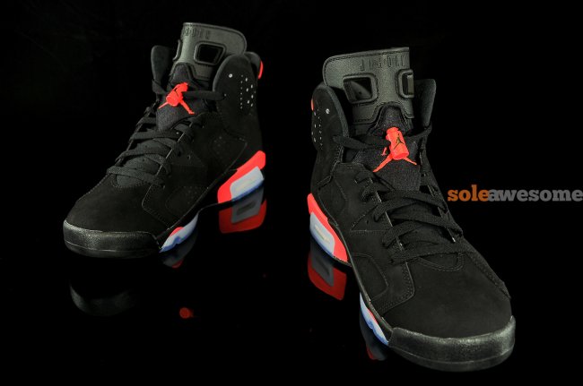 AJ6,Air Jordan 6,384664-023 AJ6黑红384664-023发售日期 Air Jordan 6 “Black Infrared” 高清图赏